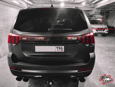 Kia Mohave. Антихром, шумоизоляция_6