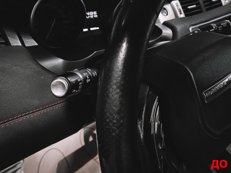  Range Rover Evoque. Перетяжка руля, реставрация сиденья_2