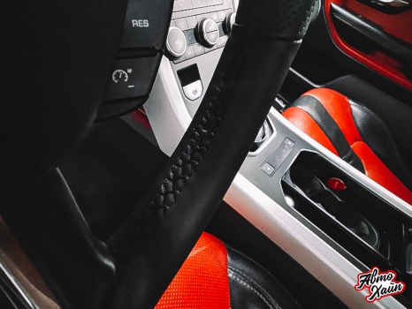  Range Rover Evoque. Перетяжка руля, реставрация сиденья_4