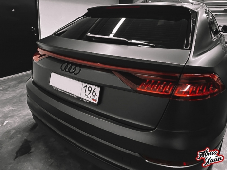 Audi Q8. Оклейка кузова виниловой пленкой_5