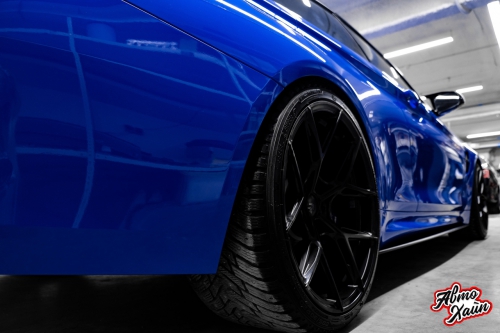 BMW M4. Оклейка кузова виниловой пленкой_10