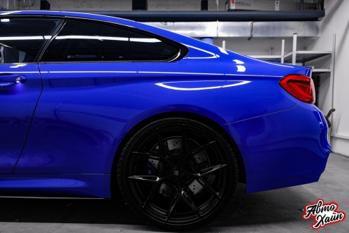 BMW M4. Оклейка кузова виниловой пленкой_10