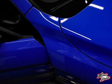 BMW M4. Оклейка кузова виниловой пленкой_1