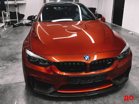 BMW M4. Оклейка кузова виниловой пленкой_2