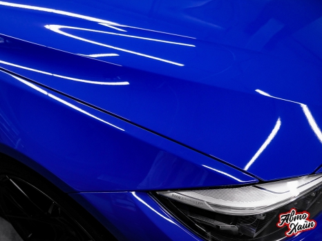 BMW M4. Оклейка кузова виниловой пленкой_3