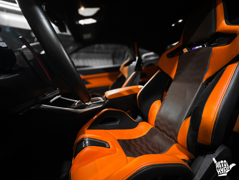 BMW M4 Competition. Бронирование пленкой_10