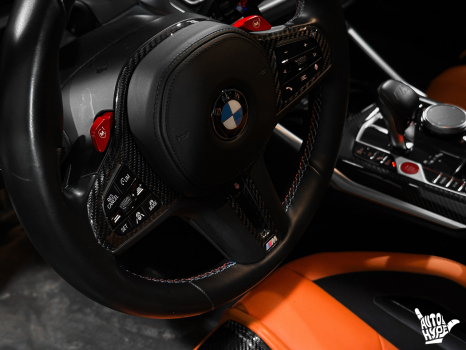 BMW M4 Competition. Бронирование пленкой_2