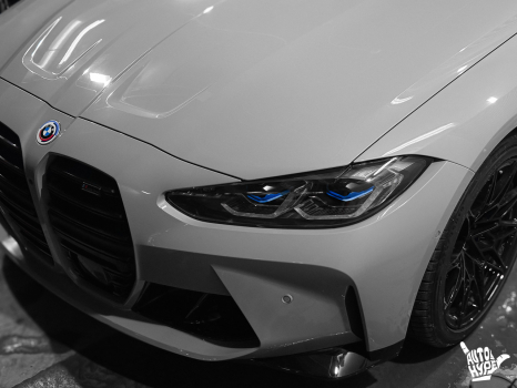 BMW M4 Competition. Бронирование пленкой_2