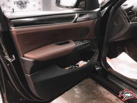 BMW X3. Перетяжка салона_6