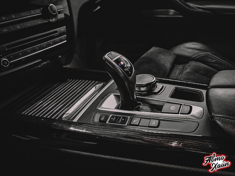 BMW X5. Аквапринт, перетяжка руля_5