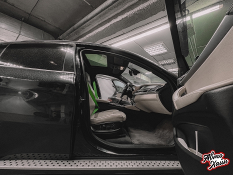 BMW X6. Замена ремней безопасности_5