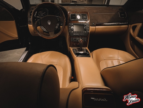 Maserati Quattroporte. Реставрация салона_10