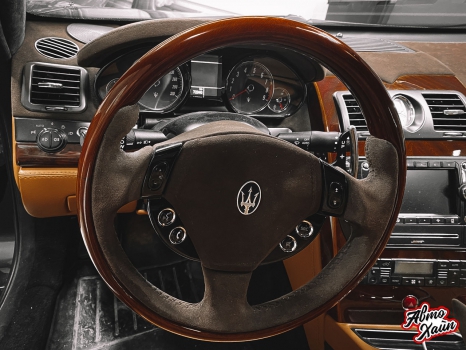 Maserati Quattroporte. Реставрация салона_3