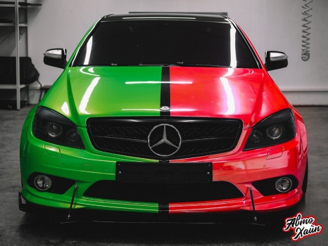 Mercedes-Benz C class. Оклейка_1