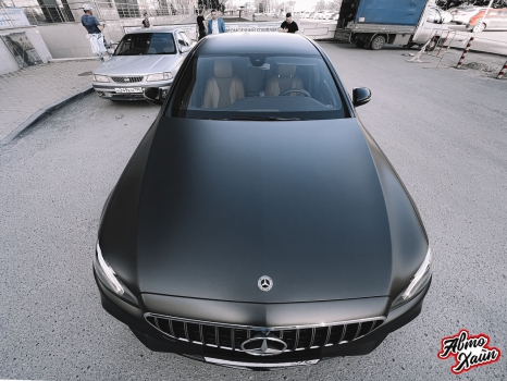 Mercedes-Benz E-class. Оклейка пленкой_4