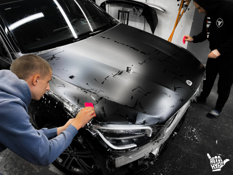 Mercedes-Benz GLC. Оклейка, подсветка_4
