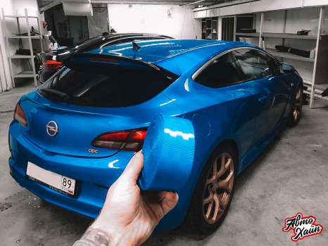 Opel Astra J OPC, Установка ремней безопасности  _2