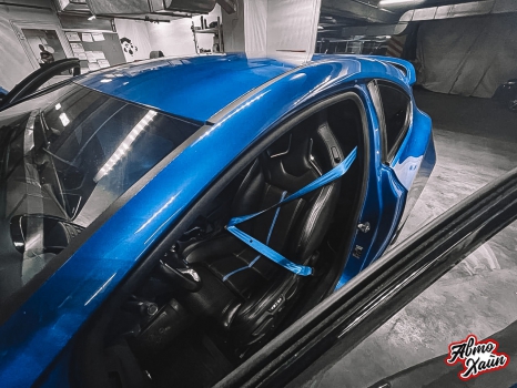 Opel Astra OPC. Замена ремней безопасности_5