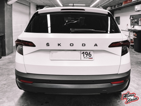 Škoda Karoq.  Оклейка пленкой_1