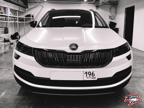 Škoda Karoq.  Оклейка пленкой_2