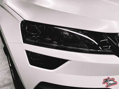 Škoda Karoq.  Оклейка пленкой_3