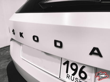 Škoda Karoq.  Оклейка пленкой_3