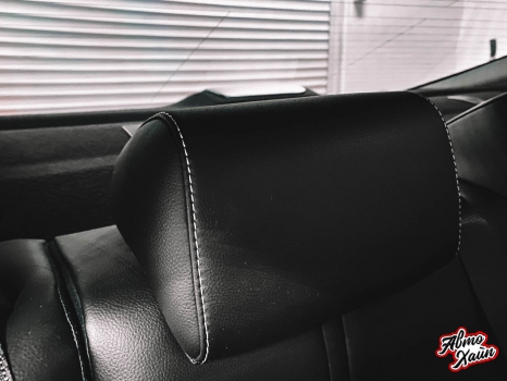 Toyota Camry. Перетяжка руля и сидений_10