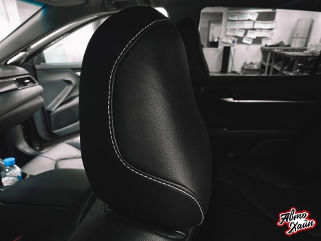 Toyota Camry. Перетяжка руля и сидений_8