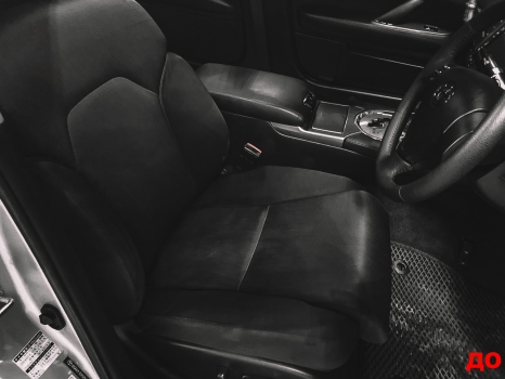 Toyota Mark X. Перетяжка сидений_8