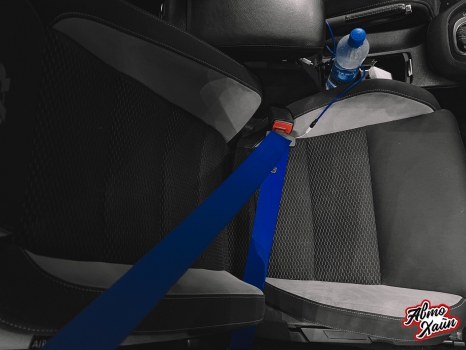 Volkswagen Golf R. Замена ремней безопасности  _6