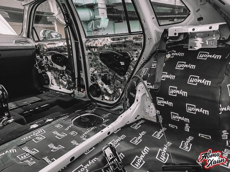 Volkswagen Tiguan. Комплексная шумоизоляция_4