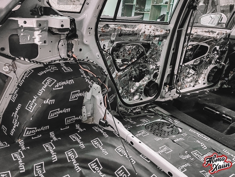 Volkswagen Tiguan. Комплексная шумоизоляция_5