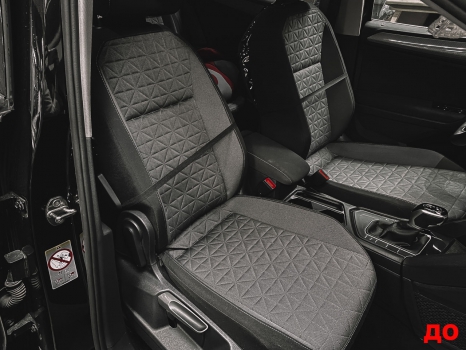 Volkswagen Tiguan. Перетяжка салона _1