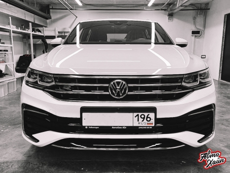Volkswagen Tiguan. Покрытие кузова керамикой, пошив ковриков_2