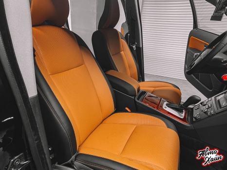 Volvo XC90. Перетяжка салона, аквапринт _2