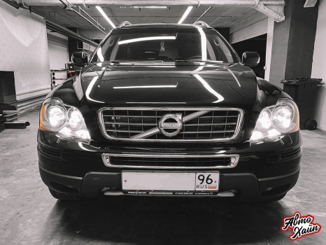 Volvo XC90. Перетяжка салона, аквапринт _2